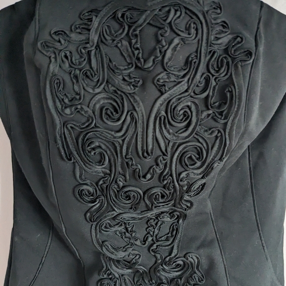 NWT H&M Black Strapless Mini Dress size 4 - Picture 3 of 9